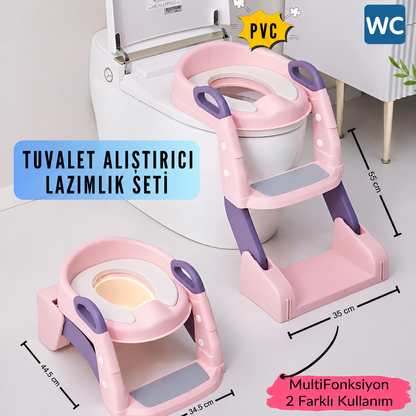 MiniStep™ Katlanabilir Tuvalet Eğitim Seti
