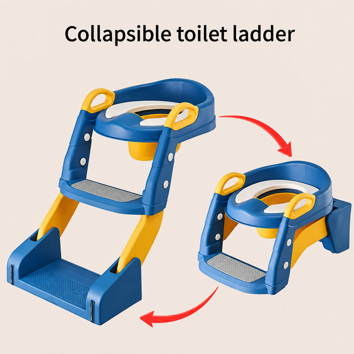 MiniStep™ Katlanabilir Tuvalet Eğitim Seti
